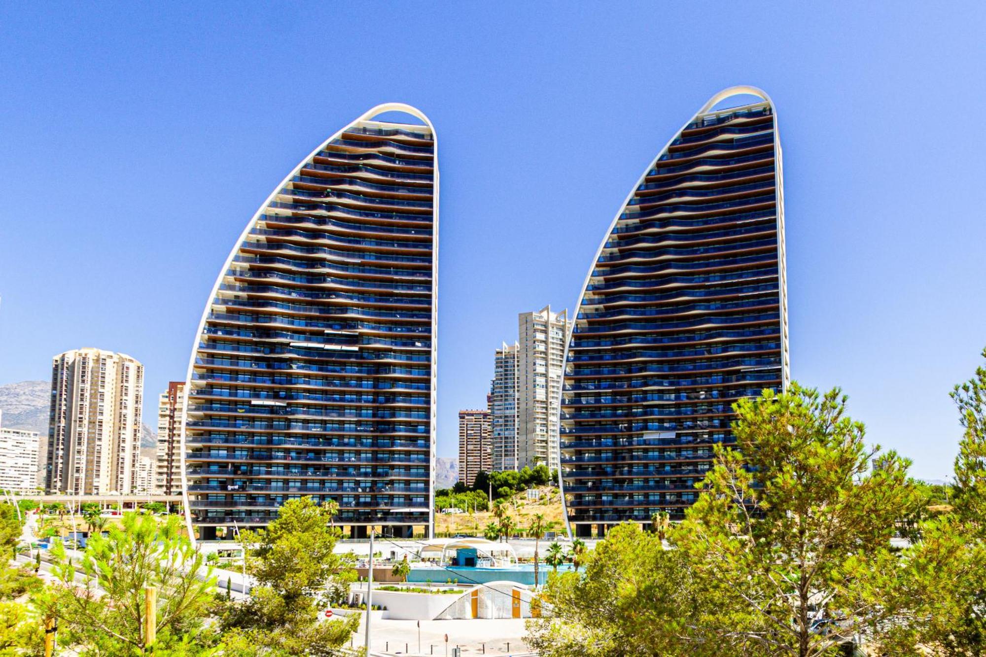 Sunset Waves Lovely Apartment Бенидорм Экстерьер фото