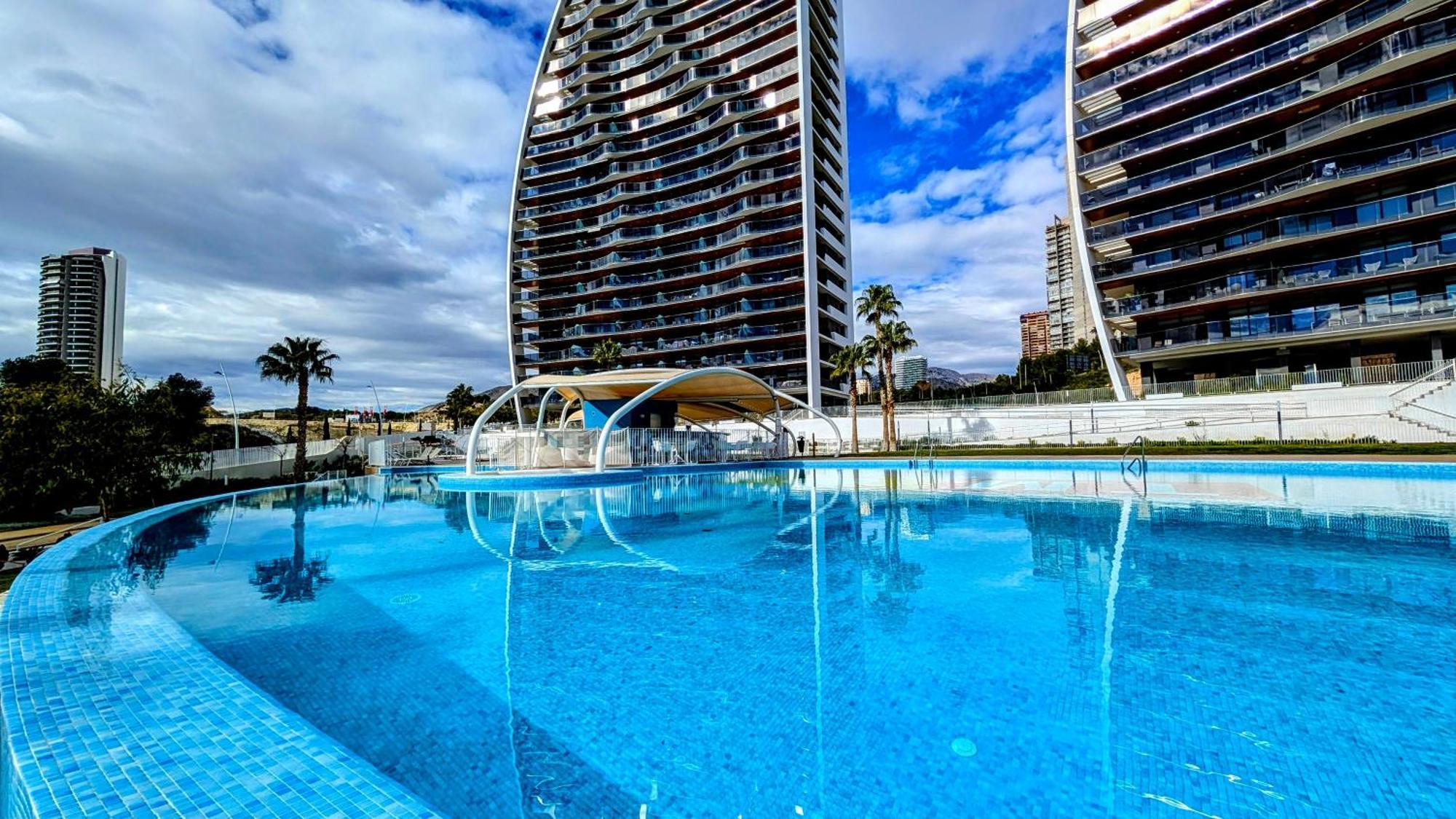 Sunset Waves Lovely Apartment Бенидорм Экстерьер фото
